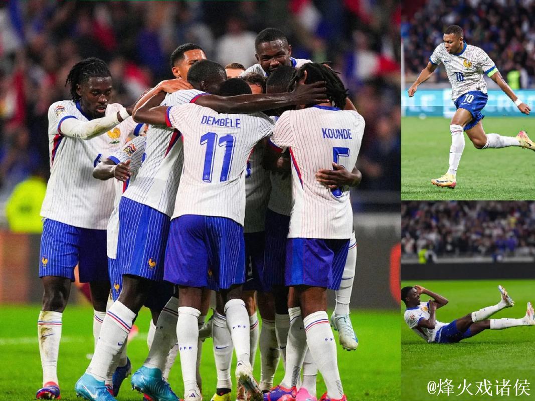 欧国联-姆巴佩无建树登贝莱建功 法国2-0击败比利时